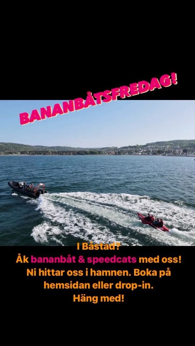 Bananbåtsfredag is back! Om ni är i Båstad idag – testa bananbåt, SUP & speedcats – så kul!
🥳🏝️🌊
#bananbåtsfredag #eventspirit #sommar2023 #visitbastad #visittorekov